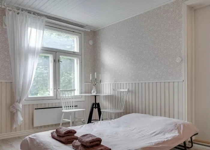 Self-service Wooden With Parking Near Aura River